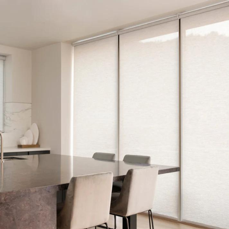 What are light filtering blinds?