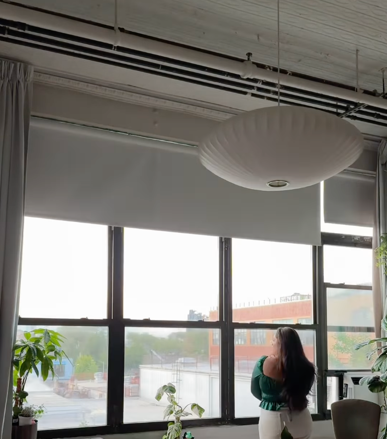 A Cinematic Solution: Transforming Window Shades into a Movie Screen